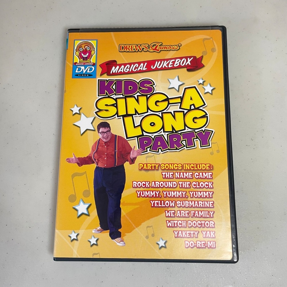 Drew's Famous Kids Sing-A Long Party Magical Jukebox DVD 0790617112394